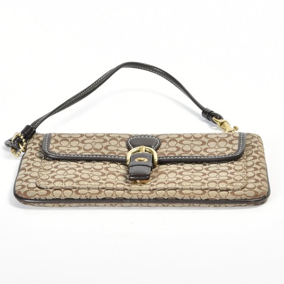 Coach Signature Small Fabric Bag. {Ex+} - Picture 2 of 5